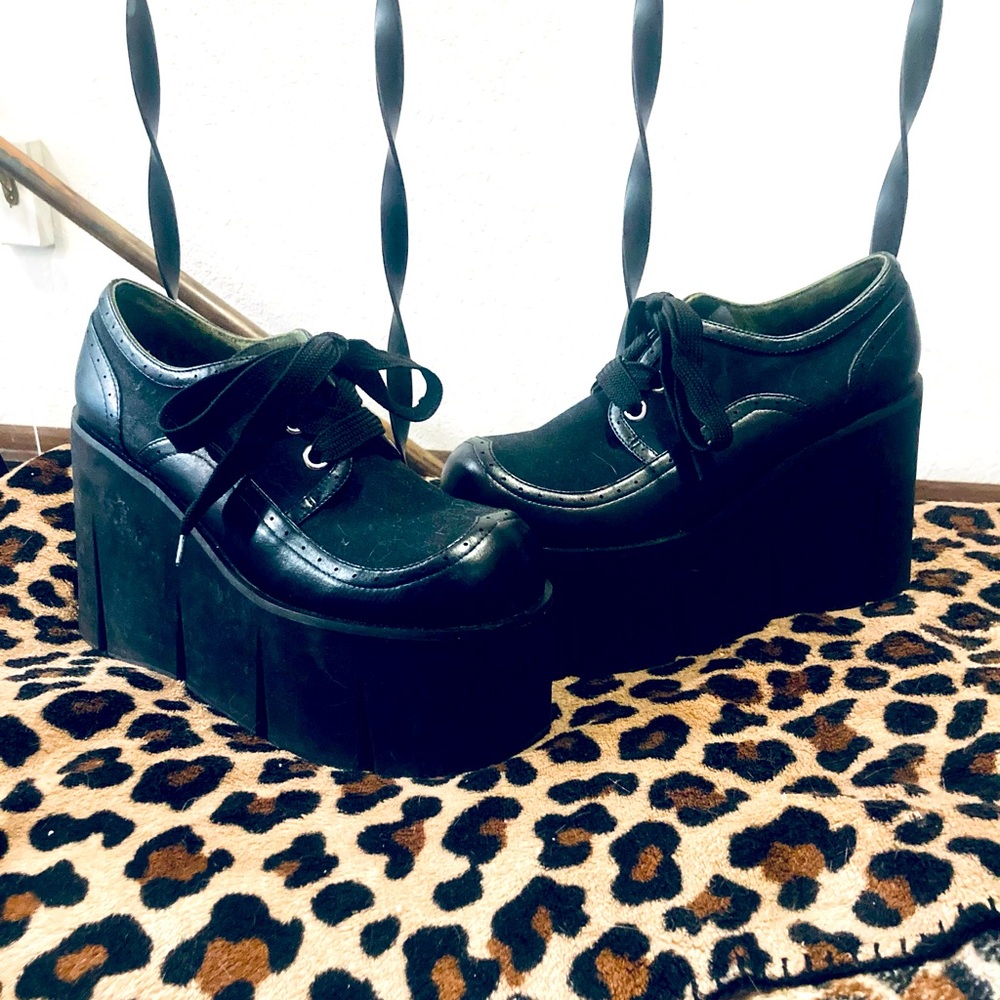 🕷️Widow🕷️platform oxfords